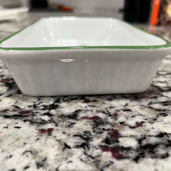 PINK on Valentine’s Day! Scandinavian Design porcelain bakeware w PINK cherries - Picture 5 of 8